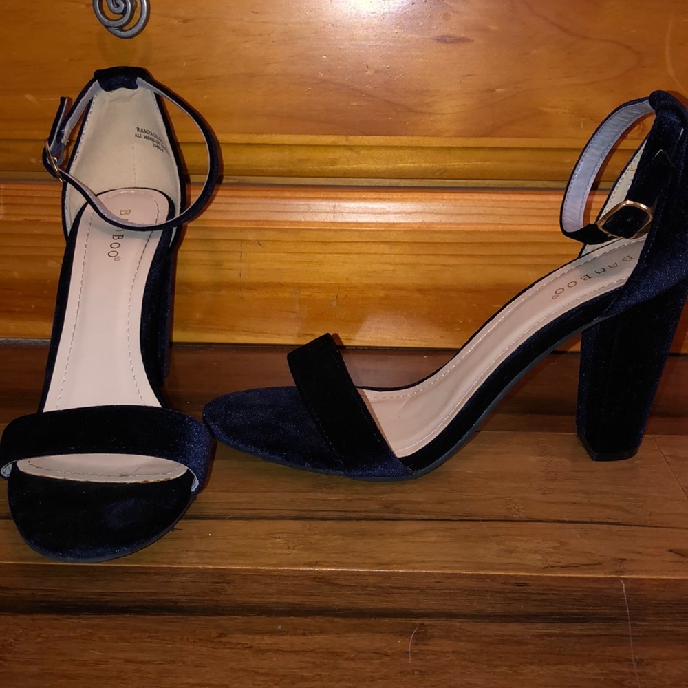 Ankle strap heels